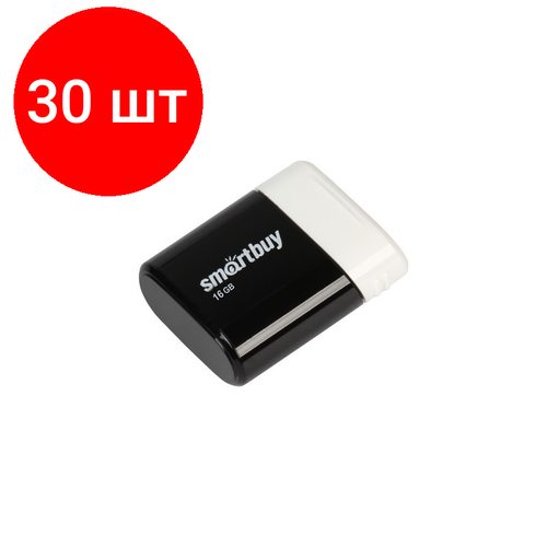 сковорода lara carbon lr01 45 30 Комплект 30 штук, Флеш-память Smartbuy 16GB LARA Black(SB16GBLARA-K)