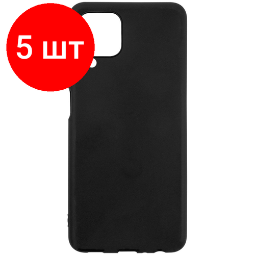 Комплект 5 штук, Чехол защитный Red Line Ultimate для Samsung Galaxy A22 4G, черный чехол книжка fashion case для samsung galaxy a22 4g samsung galaxy m22 samsung galaxy m32 бордовый