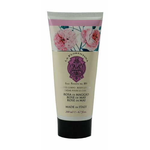 Лосьон для тела с ароматом майской розы La Florentina Body Lotion Rose of May