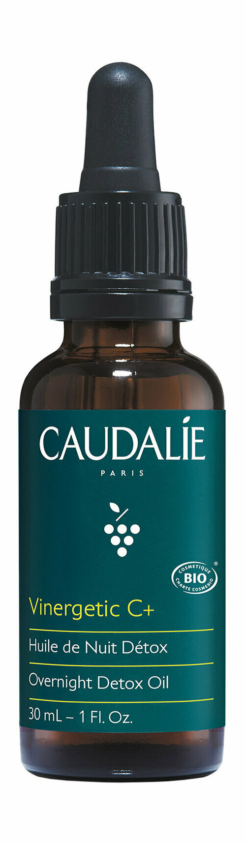 Ночное детокс-масло для кожи лица Caudalie Vinergetic Overnight Detox Oil