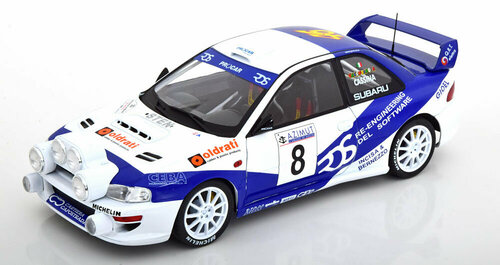 Subaru impreza S5 wrc no 8 rally azimut di monza 2000