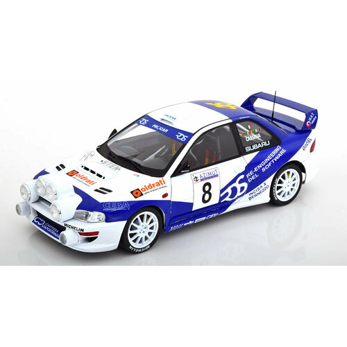 Subaru impreza S5 wrc no 8 rally azimut di monza 2000