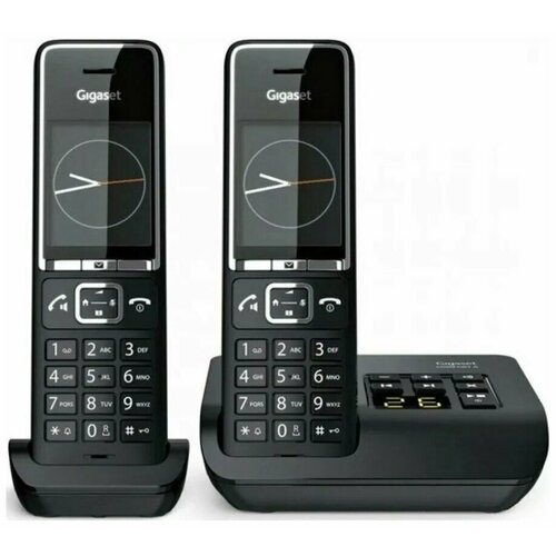 Gigaset Радиотелефон DECT COMFORT 550A DUO RUS черный