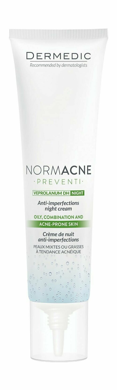 Ночной крем для лица против несовершенств Dermedic Normacne Anti Imperfections Night Cream