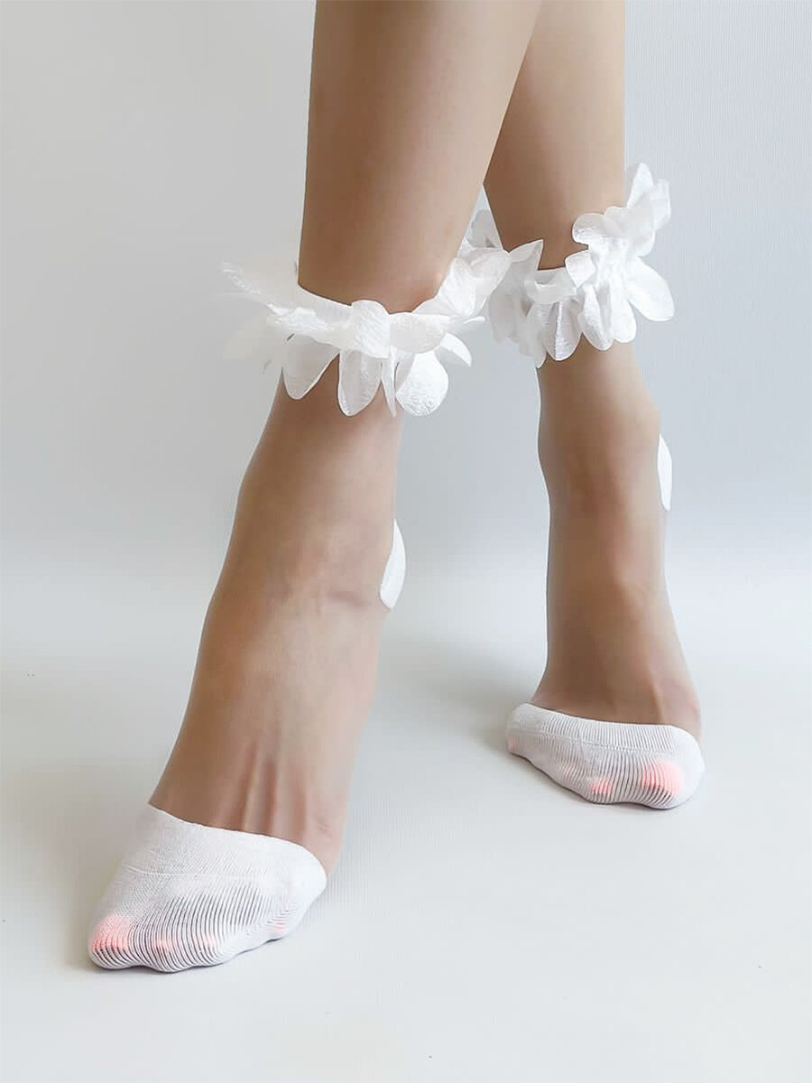 Носки Nashiba, 40 den, размер 35/39, белый,