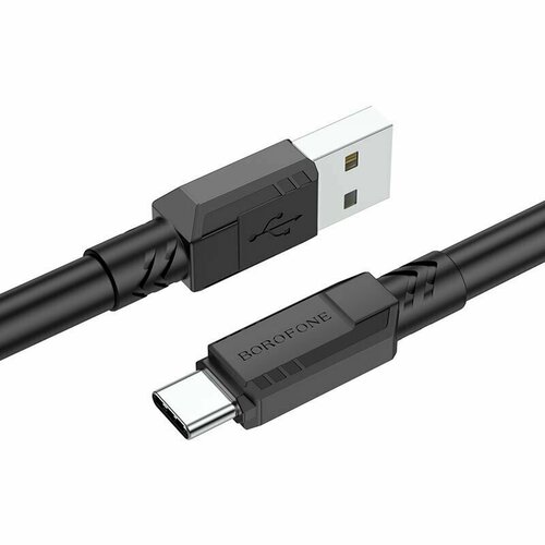 Черный Кабель BOROFONE BX81 USB Type-C, быстрая зарядка, зарядный шнур, провод для телефона