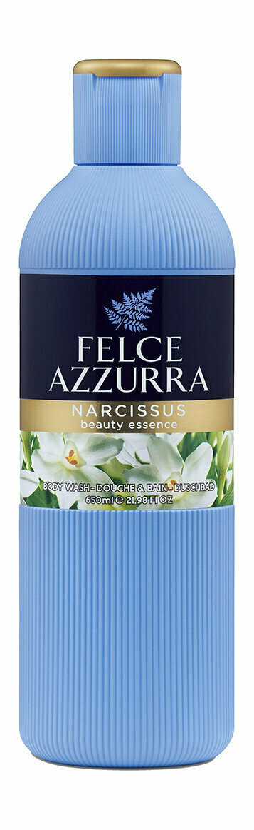 Парфюмированный гель для ванны и душа c ароматом нарцисса Felce Azzurra Narcissus Beauty Essence Perfumed Body Wash