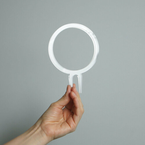 Опора для растений Plant*Secrets Circle, прозрачная, диаметр 11 см