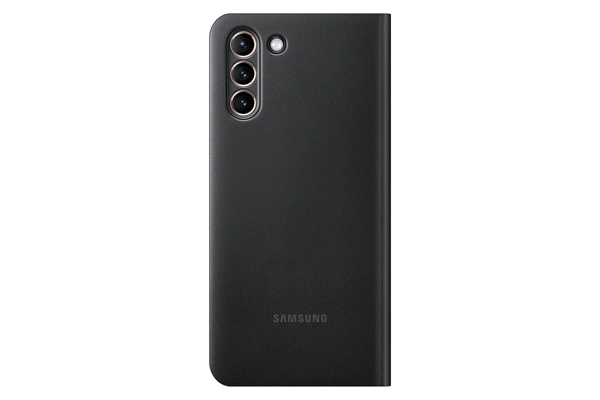 Чехол (флип-кейс) SAMSUNG Smart LED View Cover, для Samsung Galaxy S21+, черный [ef-ng996pbegru] - фото №8