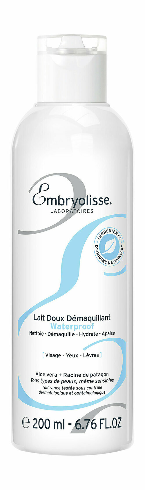 Молочко для снятия макияжа Embryolisse Lait Doux Demaquillant Waterproof