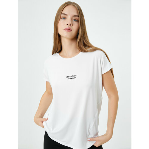 фото Футболка koton, размер xs, белый