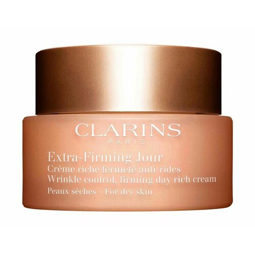 CLARINS Регенерирующий дневной крем против морщин для сухой кожи Extra-Firming Day Cream Dry Skin clarins extra firming крем дневной для сухой кожи лица против морщин регенерирующий 50 мл