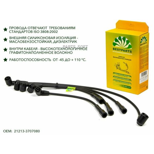 BESTPARTS BPPS2121S Провода свечные 2121-21213 BESTPARTS BPPS2121S 1668₽