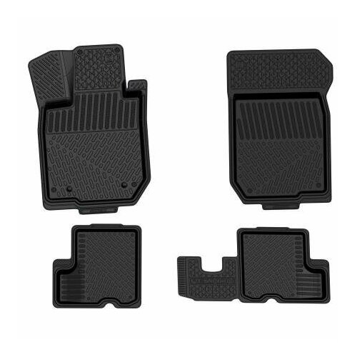 Коврики в салон резинаRenault Duster передний привод 2010-2015 REZKON 1029005100