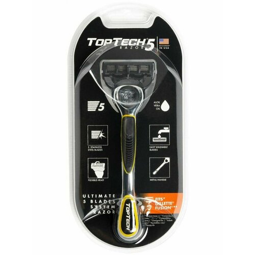 Razor 5 Бритва станок + 1 кассета средства для бритья toptech мужская бритва pro 3 с 25 сменными кассетами