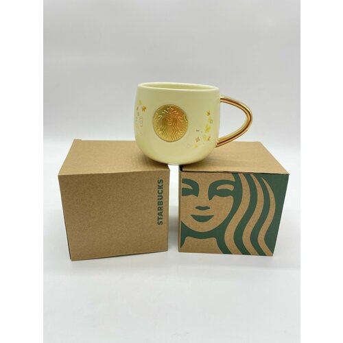 Кружка Starbucks желтая
