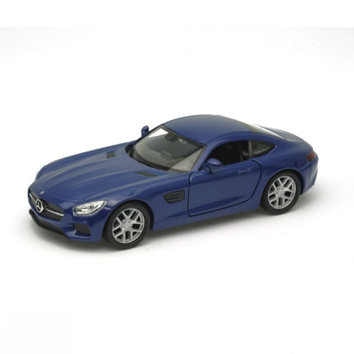 Машинка Welly Mercedes-Benz AMG GT 1:34-39 синий 43705 модель машины 1 34 39 mercedes benz e class 43703 welly