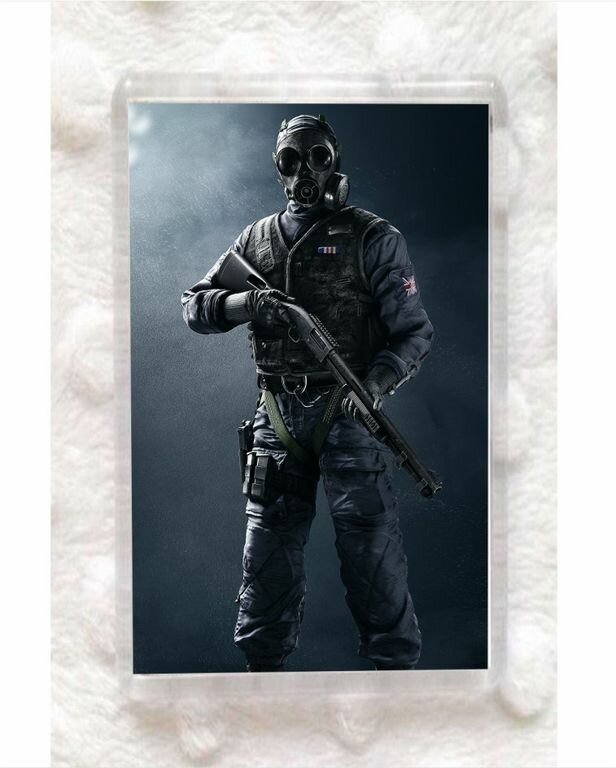 Магнит акриловый Tom Clancy’s Rainbow Six, Том Клэнси’с Реинбоу Сикс №6