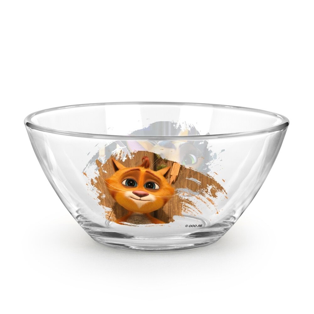 фото Салатник ND Play "Коты Эрмитажа", Ночные коты, 13 см, стекло (308594)