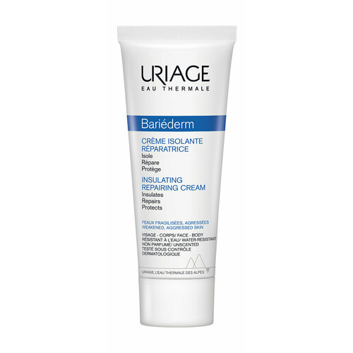 Изолирующий восстанавливающий крем для рук, лица и тела Uriage Bariederm Insulating Repairing Cream