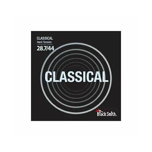 Струны для классической гитары BlackSmith Classical Hard Tension 28,7/44 la bella classical flamenco hard tension 2001 струны для классической гитары