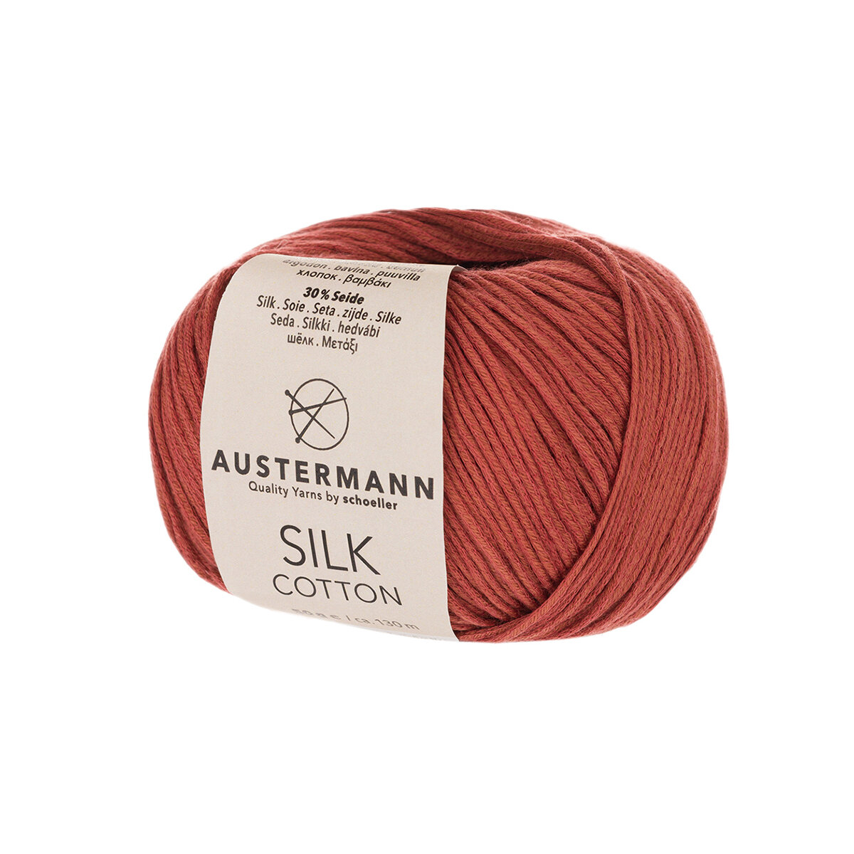 фото Пряжа Silk Cotton 70% хлопок 30% шелк 50 г 130 м Austermann 90301-0008