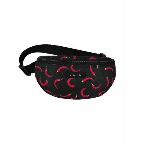 фото Сумка поясная vain сумка поясная с принтом, красный, черный