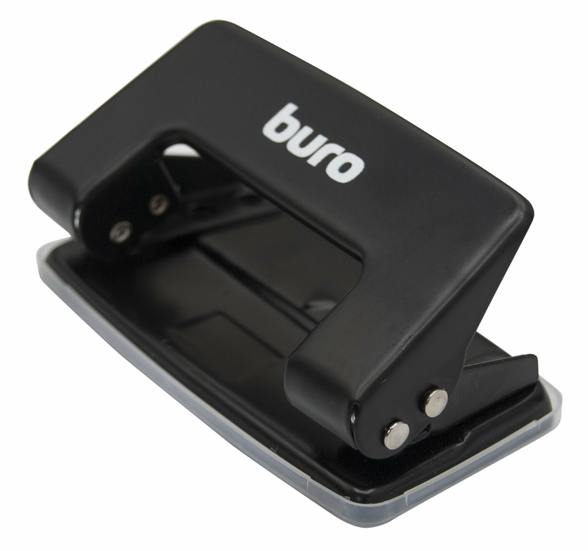 фото Дырокол Buro Elementary макс:10лист. металл черный отв:2