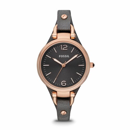 Наручные часы FOSSIL ES3077, розовый, черный watch for women watch leather watch quartz crystal wristwatch reloj mujer zegarek damski montre femme часы женские наручные