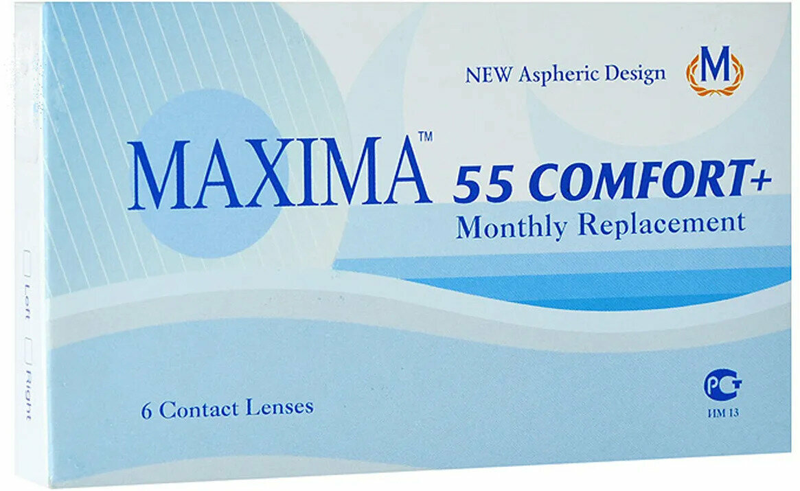 Линзы контактные MAXIMA (Максима) 38 FW мягкие (-4.25/8.6/14.0) 4 шт. CooperVision Manufakturing GB - фото №4