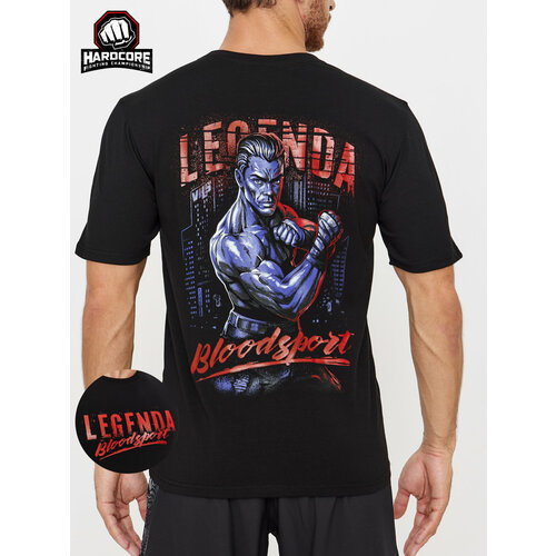 фото Футболка legenda, размер s, черный