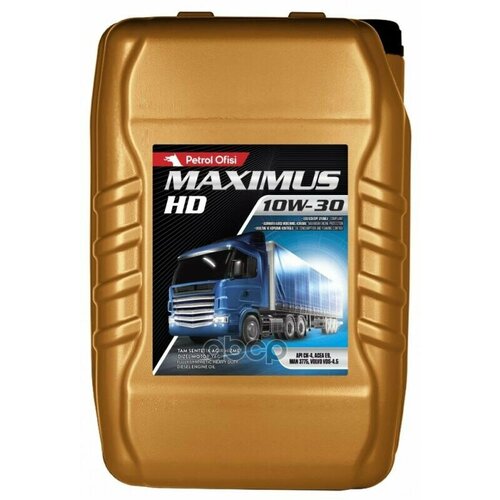 Petrol Ofisi Maximus Hd 10W-30, Bdn,17.5Kg