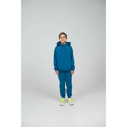 Комплект одежды Любимыши, размер 146-152, голубой, синий комплект одежды meli размер 146 152 синий