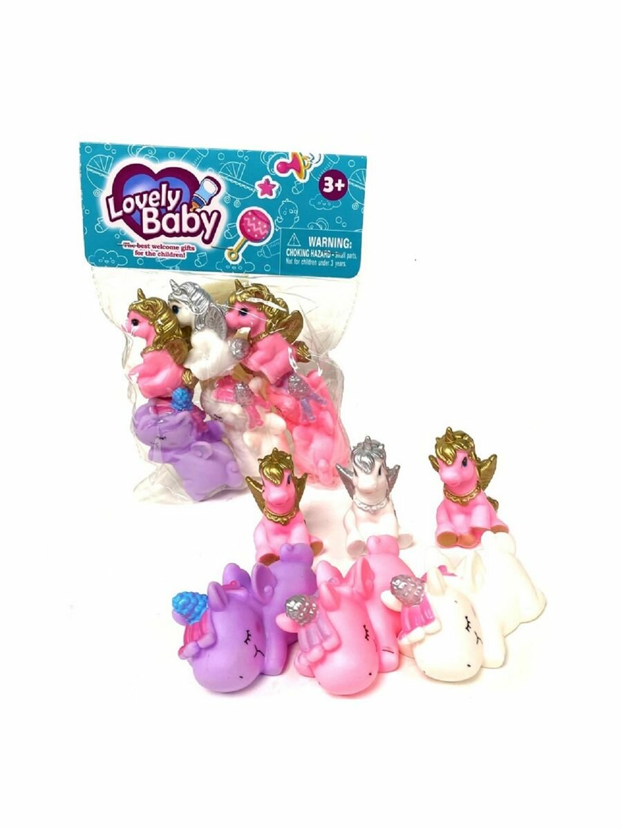 Набор раскопок OnTime Единороги, 6 фигурок, наклейки, 45067 ON Time - фото №7