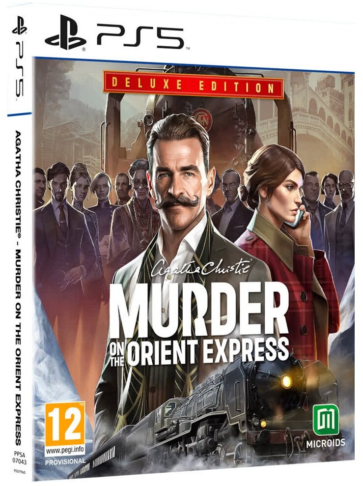 Agatha Christie Murder on the Orient Express - Deluxe Edition [PlayStation 5, PS5 русские субтитры]