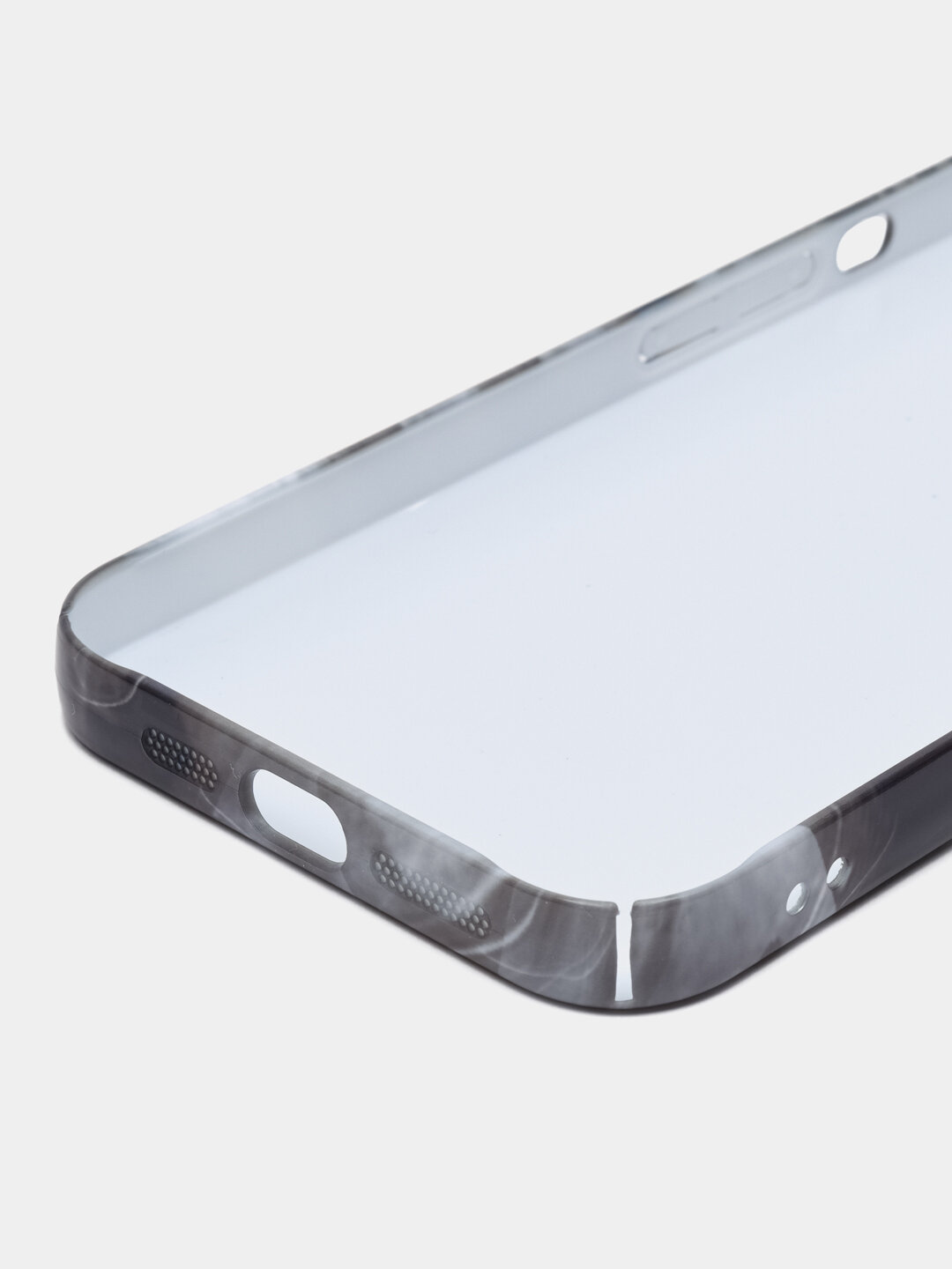 Защитный чехол на айфон 13 про макс пластиковый противоударный бампер для Apple с защитой камеры, чехол на iphone 13 Pro Max, черный