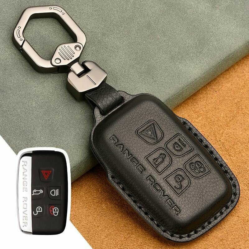 фото Чехол кожаный для смарт ключа Land Rover (Range Rover)