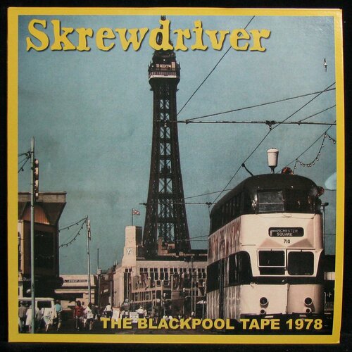 Виниловая пластинка Not On Label Skrewdriver – Blackpool Tape 1978 (coloured vinyl, + poster)