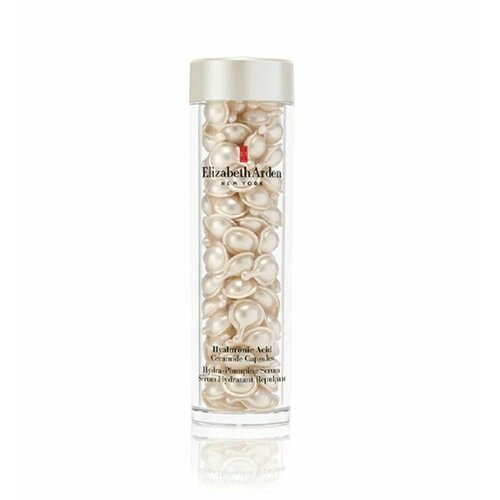 ELIZABETH ARDEN HYALURONIC ACID CERAMIDE CAPSULES HYDRA-PLUMPING SERUM /Увлажняющая сыворотка для лица и шеи с керамидами и гиалуроновой кислотой 90 капсул