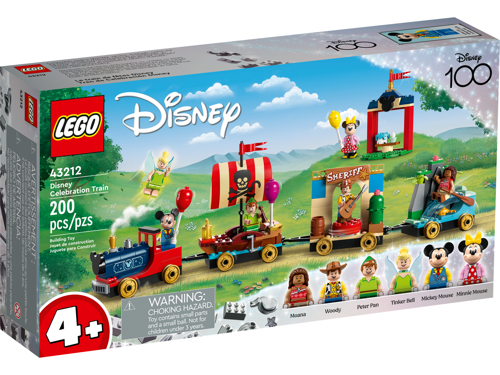 Конструктор LEGO Disney 43212 Праздничный поезд