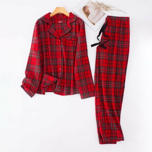 Пижама , размер 44, красный