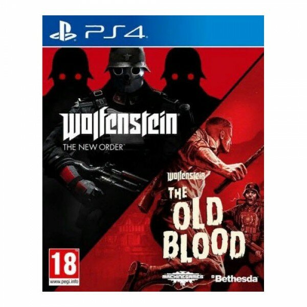 Wolfenstein: The New Order + The Old Blood - Double Pack (русские субтитры) (PS4)