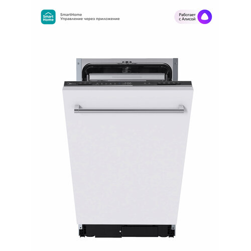 Посудомоечная машина встраиваемая Midea MID45S340i встраиваемая посудомоечная машина 45 см midea mid45s720i