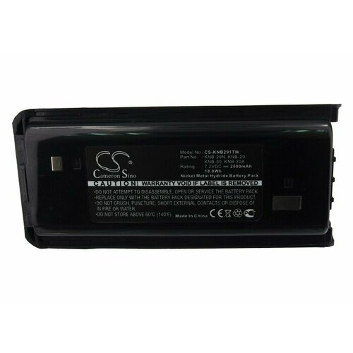 аккумулятор cameronsino cs knb471tw для радиостанции kenwood nx 200 knb 47l knb 48l 2500mah Аккумуляторная батарея для радиостанций Kenwood TK-2200, TK-2202, TK-2206, TK-2207, TK-2207G, TK-2212