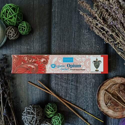 Благовония Nandita Opium (Опиум) благовония nandita organic benzoin бензоин