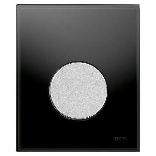 Кнопка смыва TECE Loop Urinal 9242655 черный/хром матовый клавиша смыва tece loop стеклянная черная белая 9240654