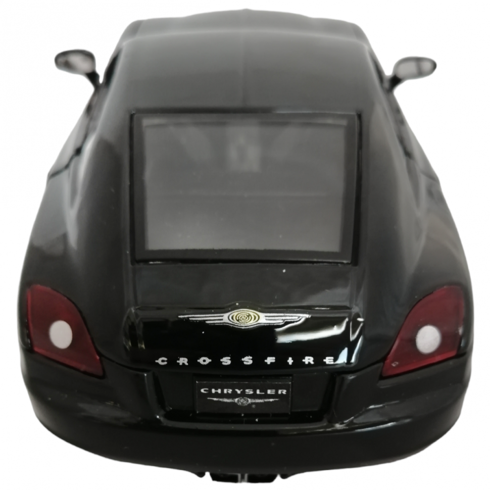 Chrysler Crossfire 1:24 коллекционная металлическая модель автомобиля MotorMax 73283 black