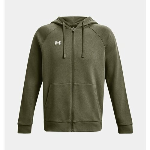 Толстовка Under Armour, размер M, зеленый толстовка reebok ri ft fz hoodie gj0644 l