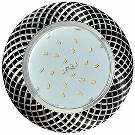 Ecola GX53 H4 DL5381 св-к Сетка Черный/Алюм. 20x110 FB5381ECB