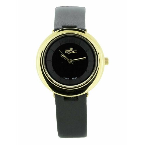 Наручные часы F.Gattien 33798, черный, золотой
